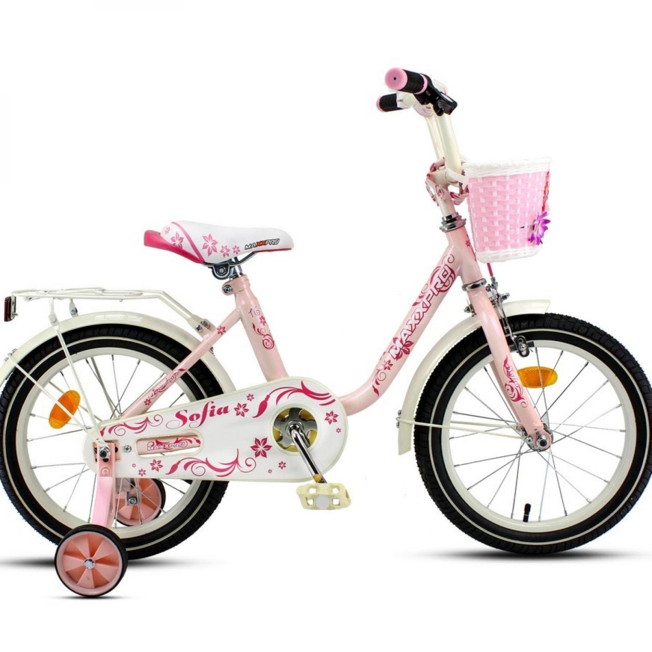 16 Велосипед SOFIA-M16-2 (светло-розовый)