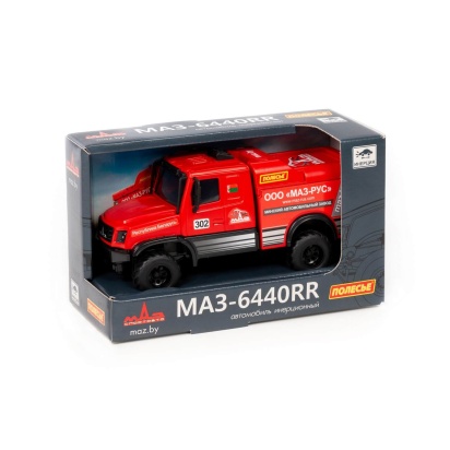 Гоночный грузовик МАЗ-6440RR инерционный 57314