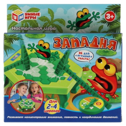 Настольная игра западня, кор.16*16,5*3,5см Умные игры 2101K139-R (216)