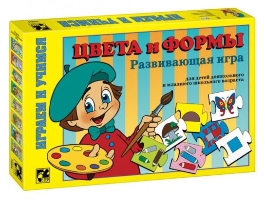 Игра "Цвета и формы" детская настольная 76004