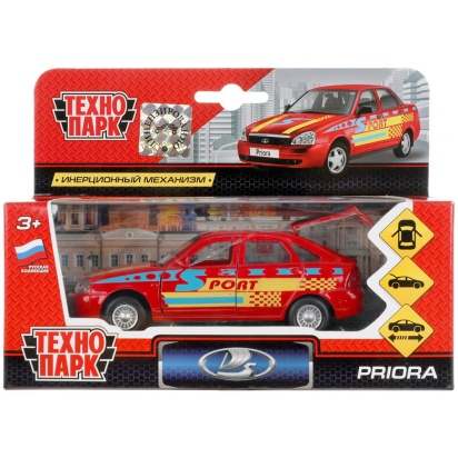 Машина металл LADA VESTA SW CROSS ПОЛИЦИЯ 12 см, двери, багаж, белый, кор. VESTACROSS-12POL-WH