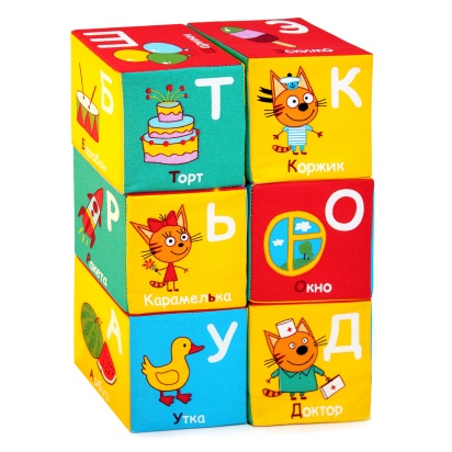 Игрушка кубики "Три Кота"(Алфавит)  472 / 255825