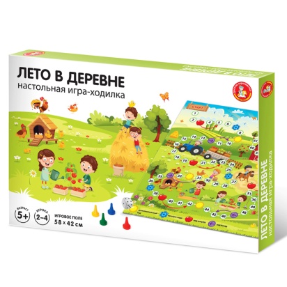 Игра настольная ходилка "Лето в деревне"   04774  / 403107