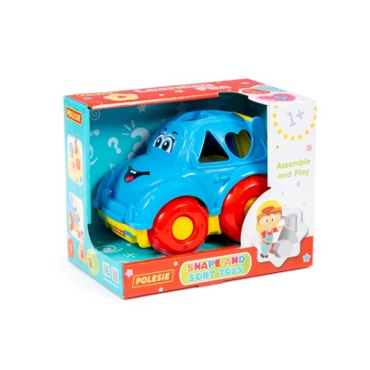 Игрушка развивающая "Автомобиль легковой" (в коробке)  89137