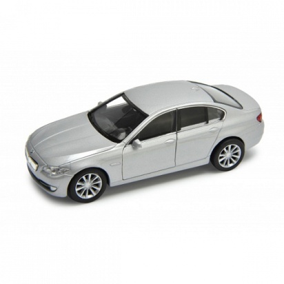 Игрушка модель машины 1:34-39 BMW 535 (син, сереб)  43635D