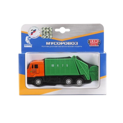 МАШИНА "ТЕХНОПАРК" КАМАЗ. МУСОРОВОЗ SB-16-25WB (48)