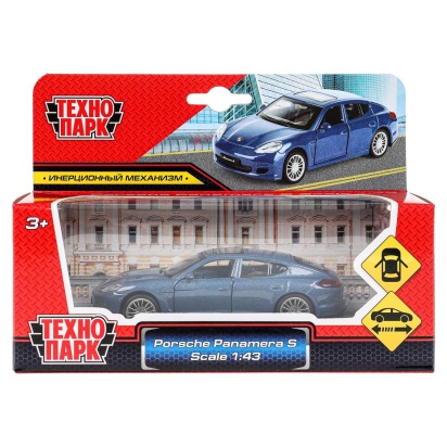 Машина металл PORSCHE panamera s, 11,3 см, двери, инерц., кор. Технопарк   67303 (96)