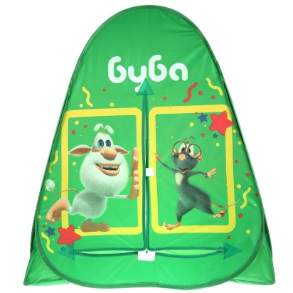 Палатка детская игровая БУБА 81х90х81см, в сумке ИГРАЕМ ВМЕСТЕ GFA-BUBA01-R