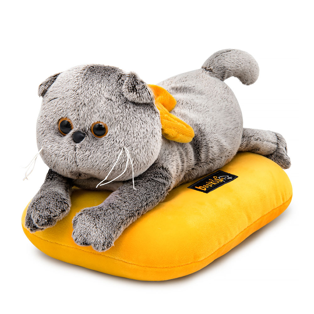 Кот Басик на подушке (лежачий) Kl19-001
