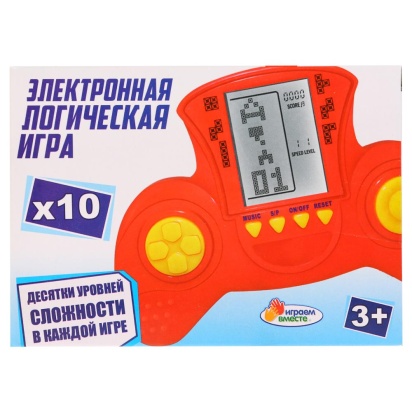 ЭЛЕКТРОНАЯ ИГРА "ИГРАЕМ ВМЕСТЕ" НА БАТ. 0603K133-R