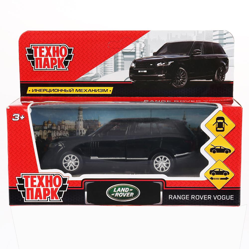 Машина металл "RANGE ROVER VOGUE" 12см, открыв. двери, инерц, ЧЕРНЫЙ, VOGUE-BK