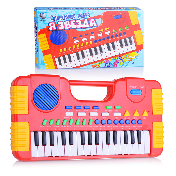 Синтезатор-радио, в коробке SD984-A / 211322