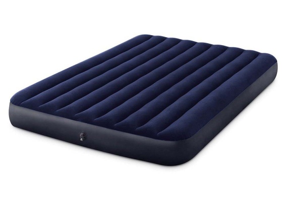 Надувной матрас Classic Downy Airbed Fiber-Tech,152х203х25см, 64759