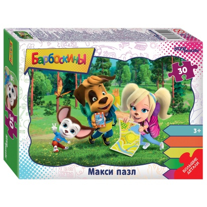 Контурный Макси-пазл 30 эл. "Барбоскины" (Мельница)  64000 / 436235