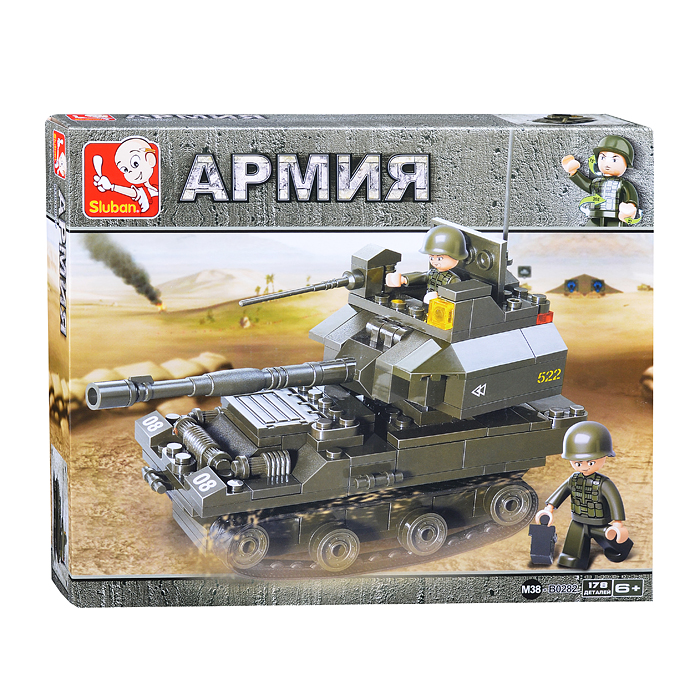 Конструктор "Вооруженные силы" (178 дет.) 38-0282 / 193142