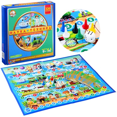 Игра настольная "Викторина Наука и техника"   02832 / 236125