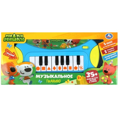 Музыкальное пианино Ми-ми-мишки 35+песен,звуков и стихов.кор.бат Умка   ZY1246550-R