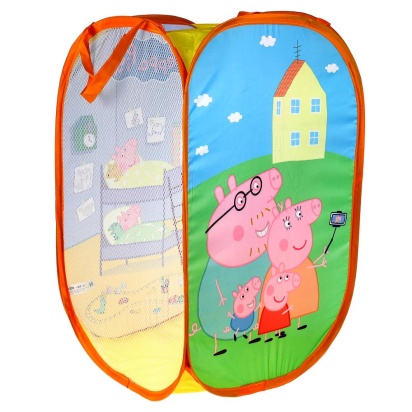 Корзина для игрушек СВИНКА ПЕППА 36*58см ИГРАЕМ ВМЕСТЕ LB-PEPPA