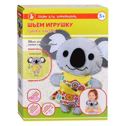 Набор для творчества. Плюшевая игрушка своими руками "Коала" 04371 / 386308