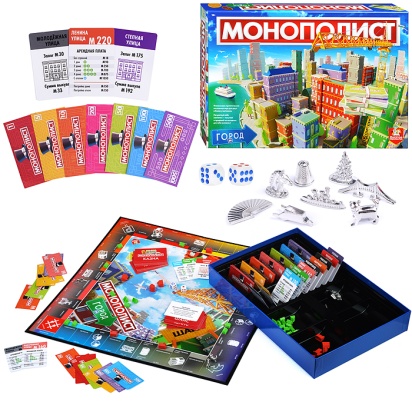 Игра настольная "Монополист" Город  04945 / 425824