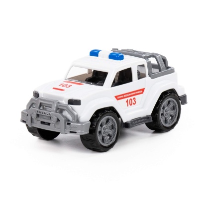 Автомобиль "Легионер-мини" скорая помощь (в сеточке) 84705