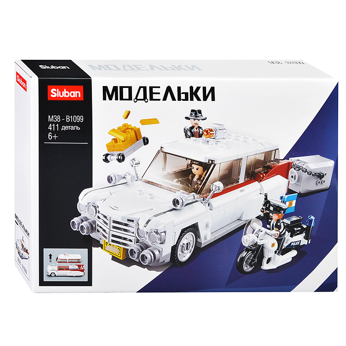 Конструктор "Молельки. Грабители" (411 дет.) 38-1099 / 421108