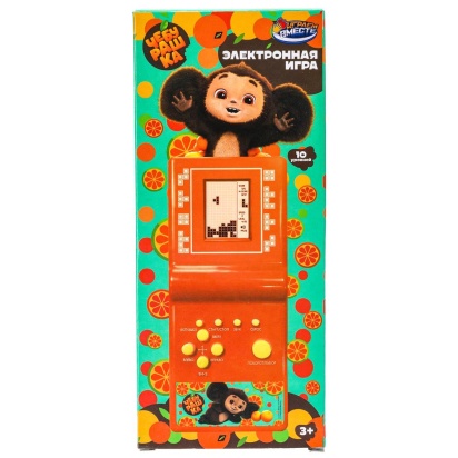Электронная логическая игра Чебурашка кор.8*18*26,8см ИГРАЕМ ВМЕСТЕ   D22605-R27
