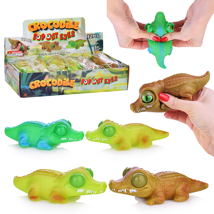 Игрушка антистресс "Крокодильчик" 00-3387 / 427766
