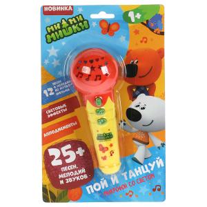 Микрофон Ми-ми-мишки 25 песен, мелодий и звуков, на блист. Умка 1902M023-R2