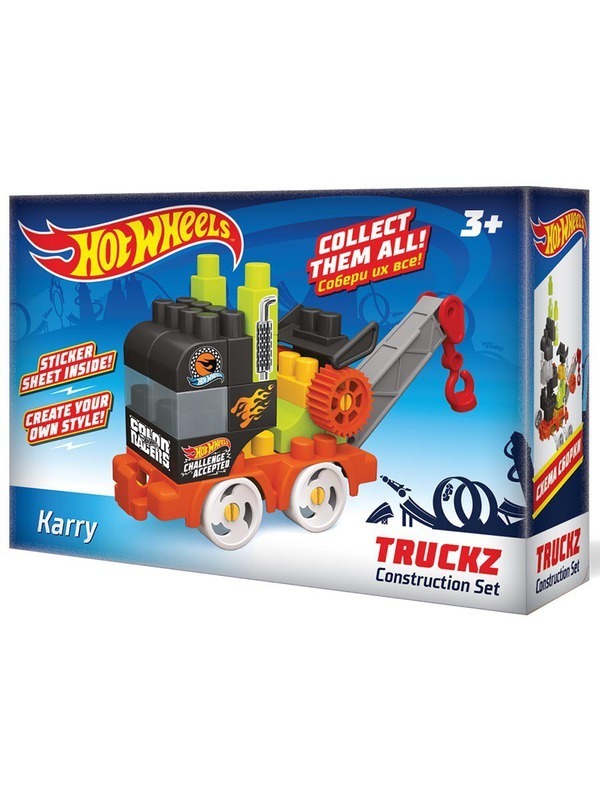 Игрушка 717 hot wheels машинка конструктор серия truckz Karry