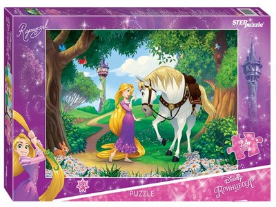 Мозаика "puzzle" maxi 24 "Рапунцель" (Disney) 90040