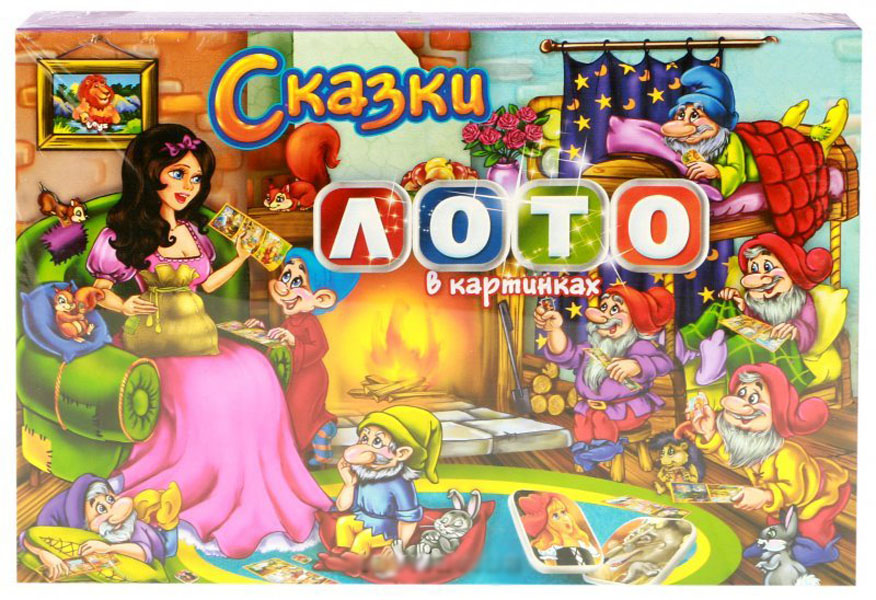 Игра настольная "Лото детское" Д102 (ДТL40)