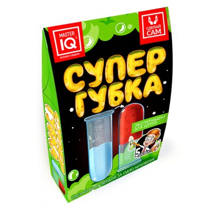 Супер губка арт.305 (Упаковка домик)