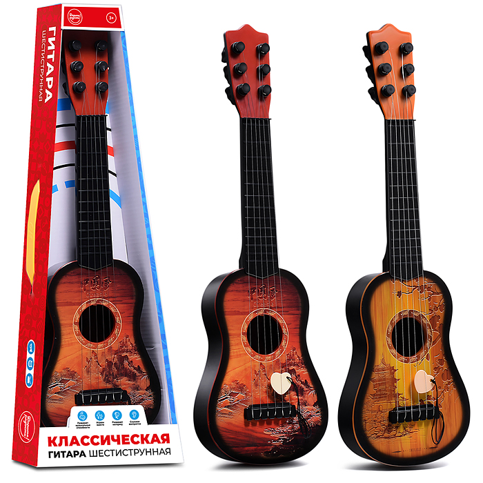 Гитара "Классическая" шестиструнная, в коробке UT0192 / 486479
