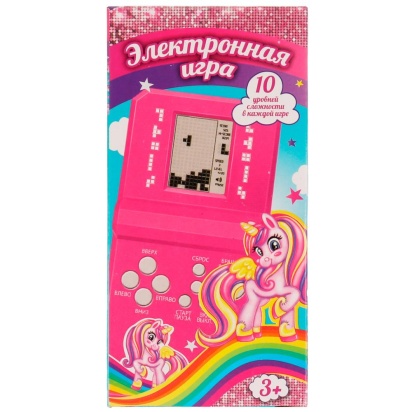 Электронная логическая игра единорог, кор. 12,5*6,5*2,5см ИГРАЕМ ВМЕСТЕ B1420010-R9
