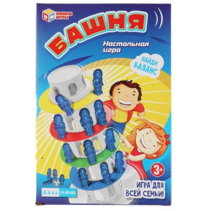 Настольная игра башня, кор.16*23,6*5,5см Умные игры 325801