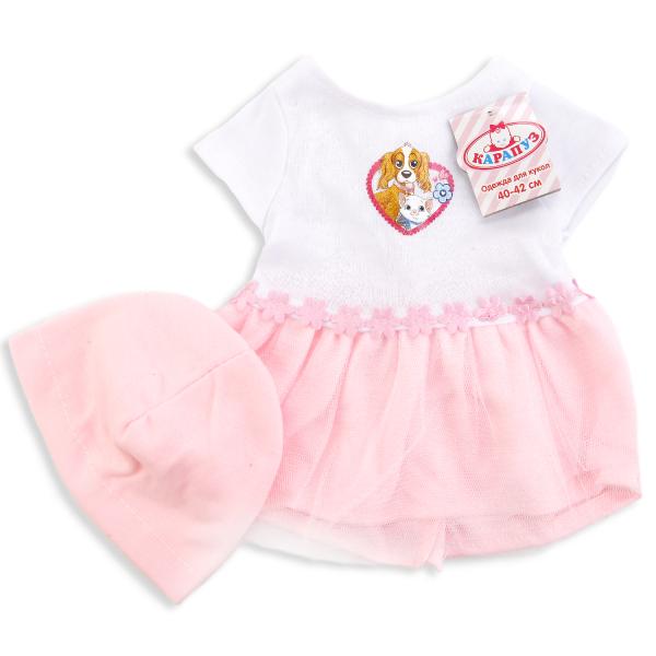 Комплект одежды для куклы "карапуз" 40-42см OTF-BLC16-RU