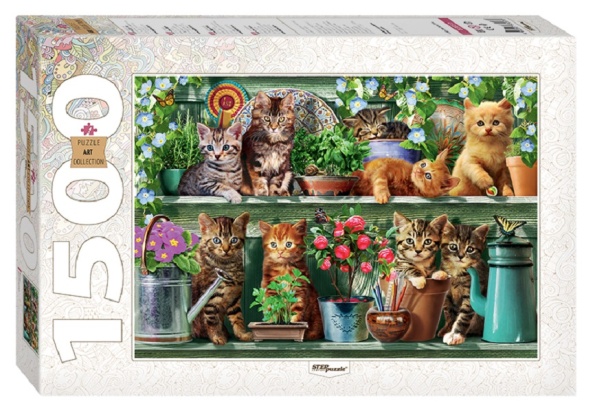 Мозаика "puzzle" 1500 "Котята (new)