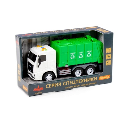 МАЗ, автомобиль коммунальный инерционный (со светом и звуком) 94070