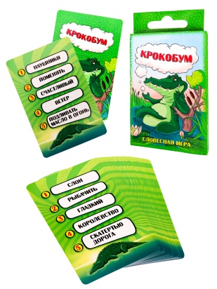 Крокобум  игра словесная, семейная, в дорогу  ИН-2582