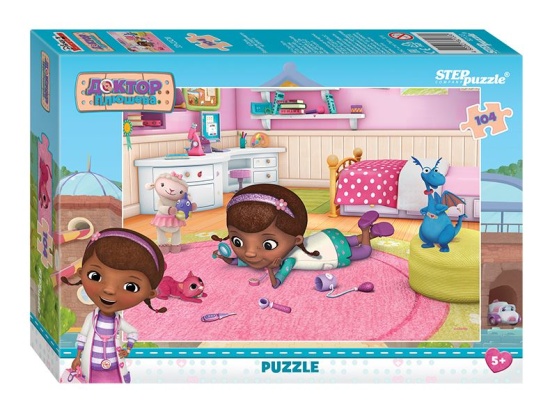 Мозаика "puzzle" 104 "Доктор Плюшева" 82133
