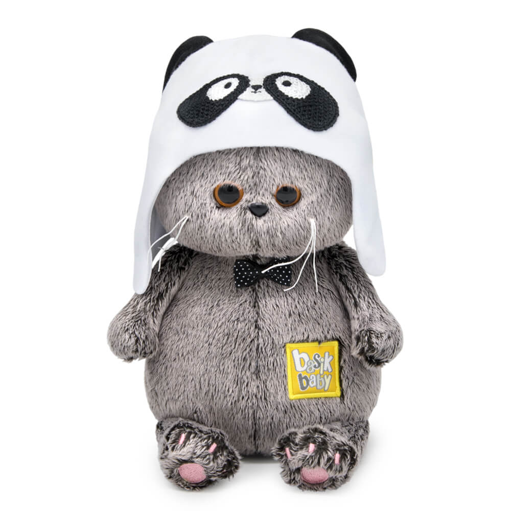 Басик BABY в шапке - панда BB-070 
