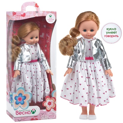 Кукла Алиса яркий стиль 3 со звуком В4410/о / 451353