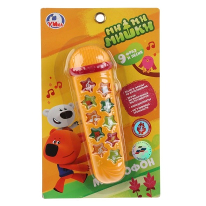 Микрофон.9 фраз и песен из м/ф Ми-Ми Мишки, на бат..ТМ "УМКА", B1635502-R3