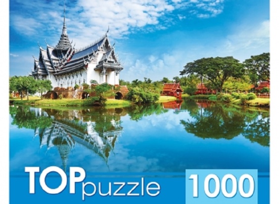 TOPpuzzle.ПАЗЛЫ 1000 элементов.ГИТП1000-2151 Таиланд.Дворец Санпхет Прасат