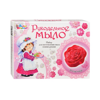 Набор для изготовления мыла. Рукодельное мыло "Розочка"   01924 / 190638