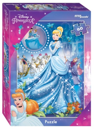 Пазлы 60 эл. "Золушка-3" (Disney) №81232