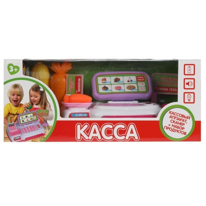 Касса (свет, звук), в кор., 32*13,5*13см ИГРАЕМ ВМЕСТЕ ZY813261-R