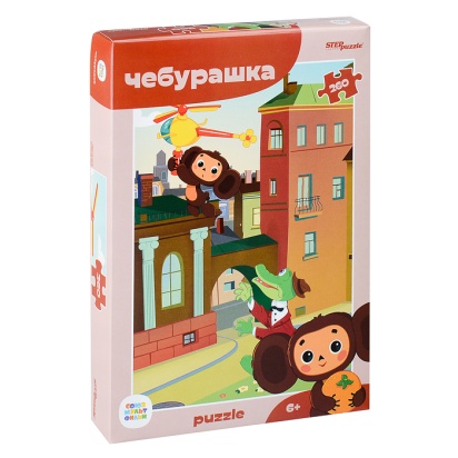Мозаика "puzzle" 260 "Чебурашка (new)" (С/м) 74076