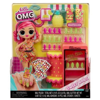 ЛОЛ СЮРПРАЙЗ Кукла ОМГ Sweet Nails Пинки с акс. L.O.L. SURPRISE!,  42690